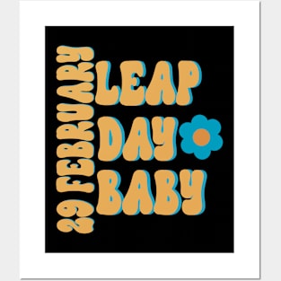 Leap Day Baby Retro Posters and Art